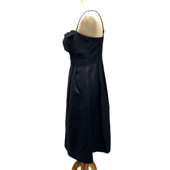 Gal Meets Glam Lucille Starry Night Midnight Shimmer Cocktail Dress Women’s 6 - Picture 5 of 12